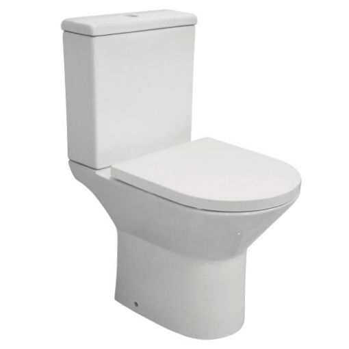 Picture of White Croxley Eco Vortex Close Coupled WC Pan