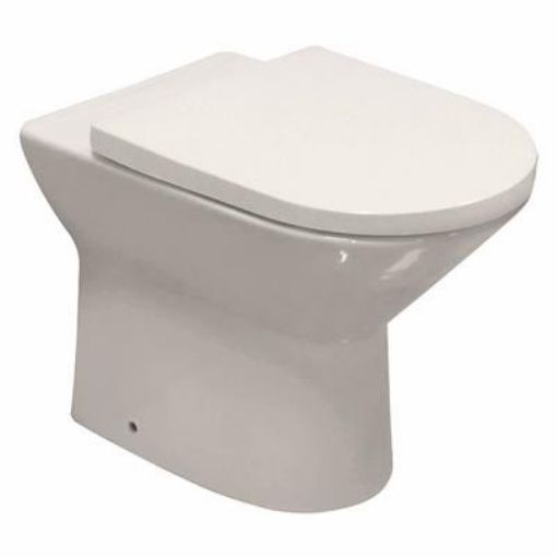 Picture of White Croxley Eco Vortex Back To Wall WC Pan