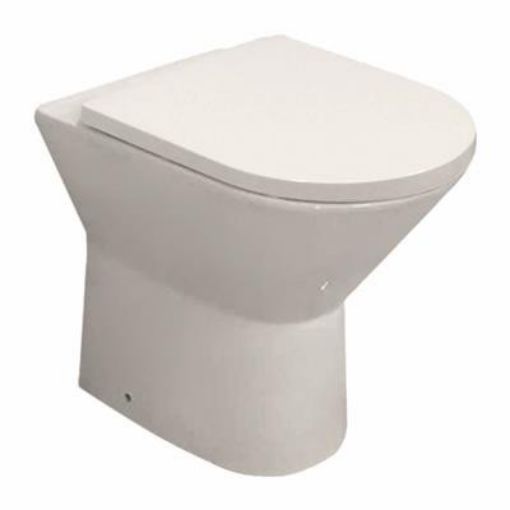 Picture of White Croxley Comfort Height Eco Vortex Back To Wall WC Pan