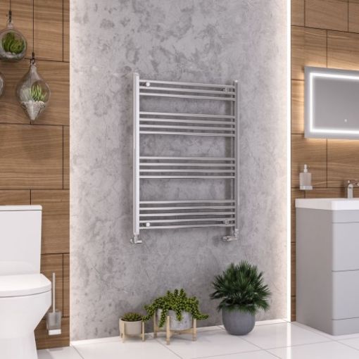 Picture of Chrome Wendover Straight Multirail 1000 x 750mm Towel Rail