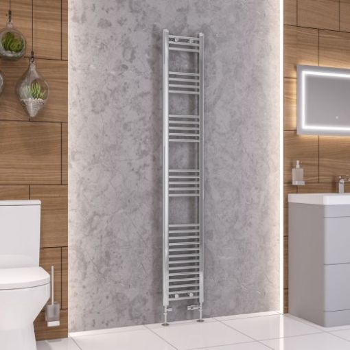 Picture of Chrome Wendover Straight Multirail 1800 x 300mm Towel Rail