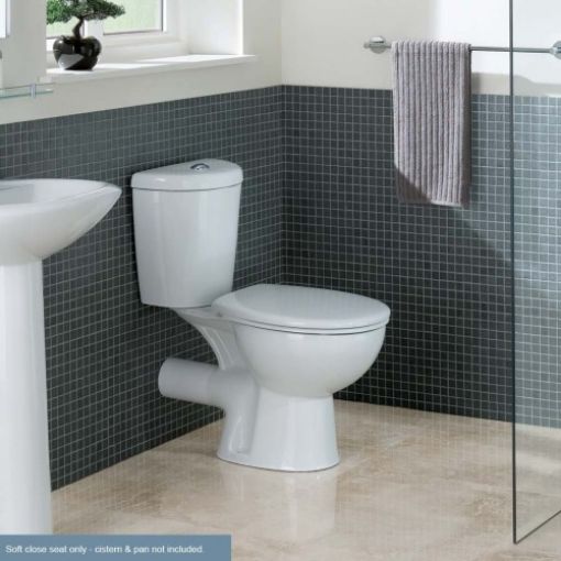Picture of White Loire Soft Close Seat