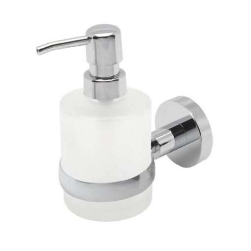 Picture of Chrome Genoa Glass Soap Dispenser