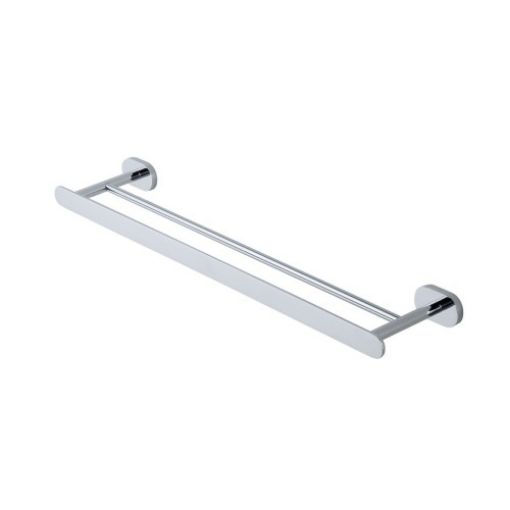 Picture of Chrome Salerno Double Towel Rail 600mm
