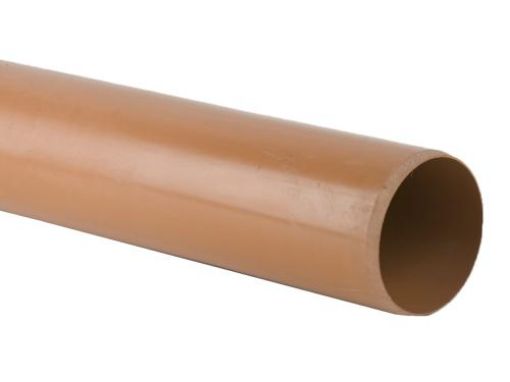 Picture of Kitemark 3m Pipe 110mm Plain End