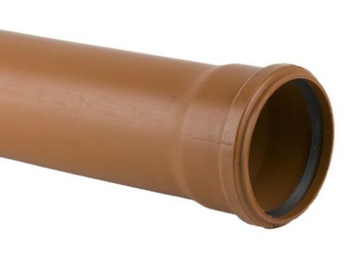 Picture of Kitemark 6m Pipe 110mm Single Socket