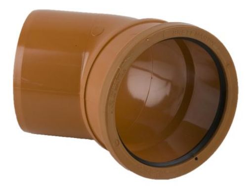 Picture of Bend Single 110mm x 45 Deg 