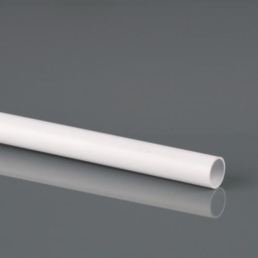 Picture of 21.5mm Overflow Pipe White 3m