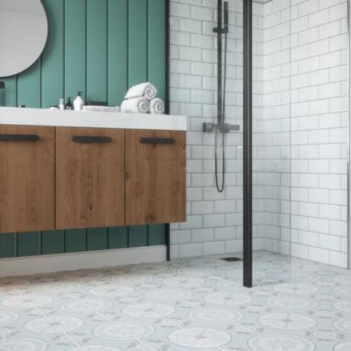 Picture of Metro White Wall Tile Ceramic Gloss 100 x 200mm 1sqm Per Box