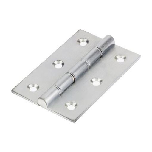 Picture of Double Steel Washered Hinge Satin Chrome 76 x 50mm