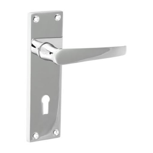 Picture of Victorian Straight Lock Polished Chrome