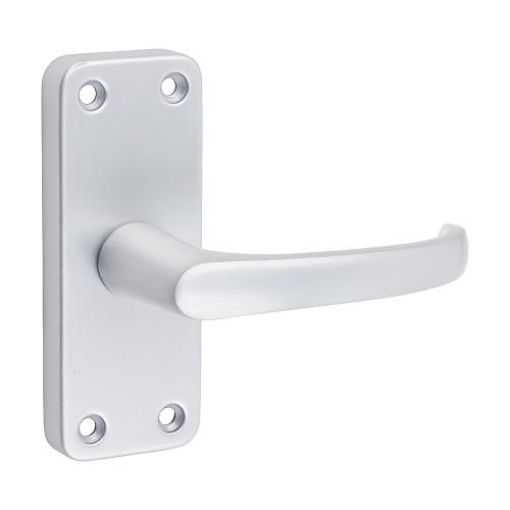 Picture of Contractor Handle Latch Satin Aluminium