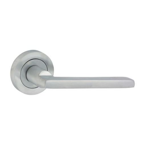 Picture of Radmore Lever On Rose Satin Chrome