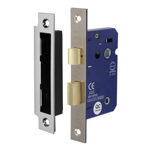 Picture of Bathroom Lock 65mm Satin Nickel