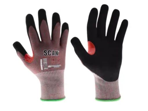 Picture of Nitrile Palm Cut F Gloves Large