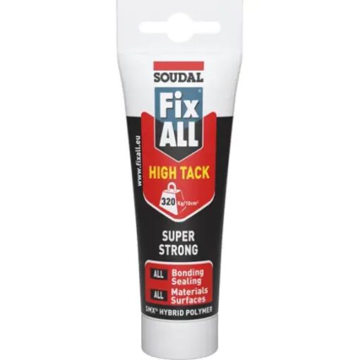 Picture of Soudal White 125ml Fix All High Tack Super Strong SMX Sealant-Adhesive