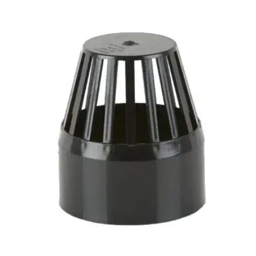Picture of Soil 110mm Vent Cowl Black