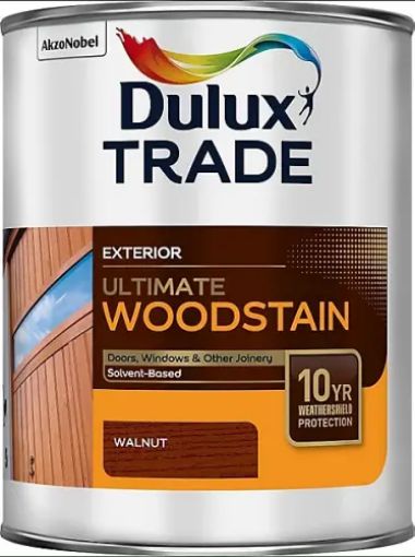 Picture of 1Ltr Walnut Dulux Trade Ultimate Woodstain