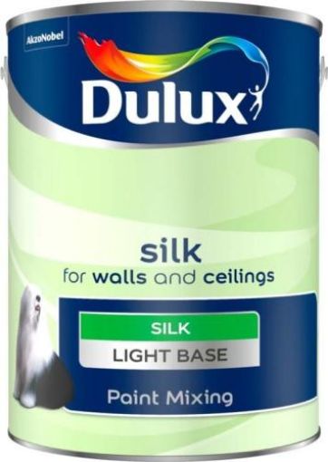 Picture of Dulux Trade Vinyl Silk Light 5Ltr