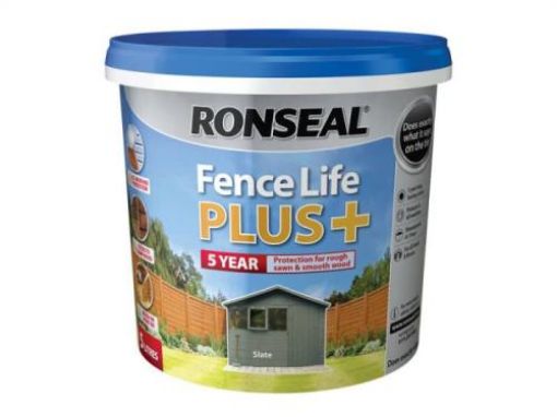 Picture of Fence Life Plus Slate 5Ltr