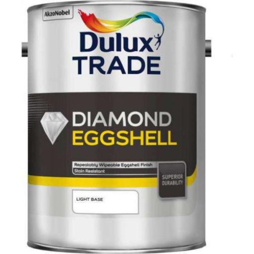 Picture of Dulux Trade Diamond Eggshell Light 2.5Ltr