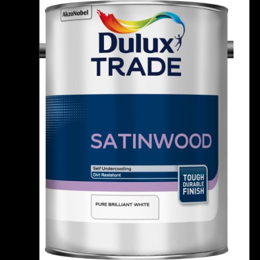 Picture of 2.5Ltr Dulux Trade Satinwood Light