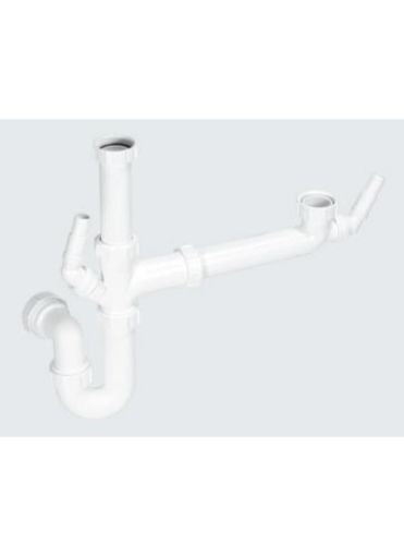 Picture of McAlpine Bow & Half Sink Kit Double
