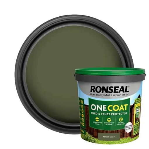 Picture of Onecoat Forest Green 9L Shed & Fence Protector