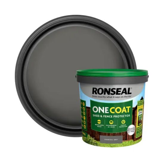 Picture of Onecoat Charcoal Grey 9L Shed & Fence Protector