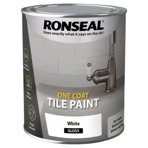 Picture of Tile Paint Brilliant White 750ml
