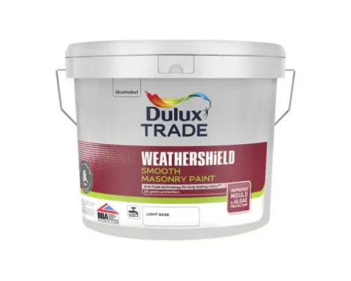 Picture of Dulux Trade Weather Shield Smooth Light 10Ltr