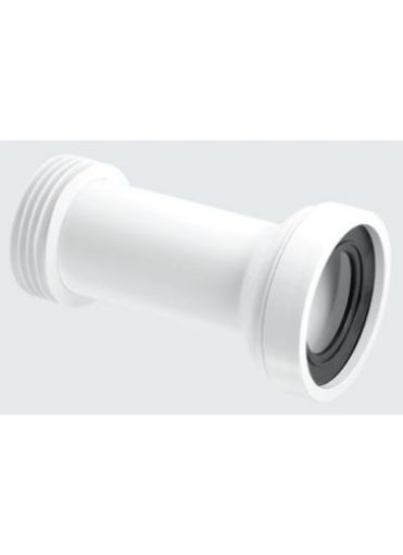 Picture of McAlpine 97-107mm Inlet Straight Adjustable Length Rigid WC Connector WC-CON2